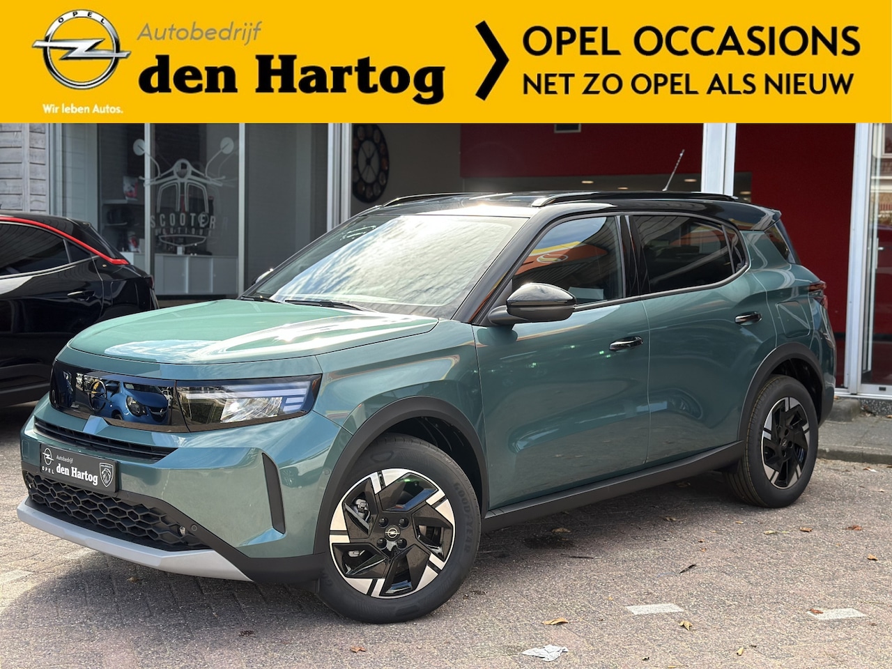 Opel Frontera - 1.2 Turbo Hybrid GS 145pk 1250kg TREKGEWICHT Automaat / Stoel stuur verwarming / camera / - AutoWereld.nl