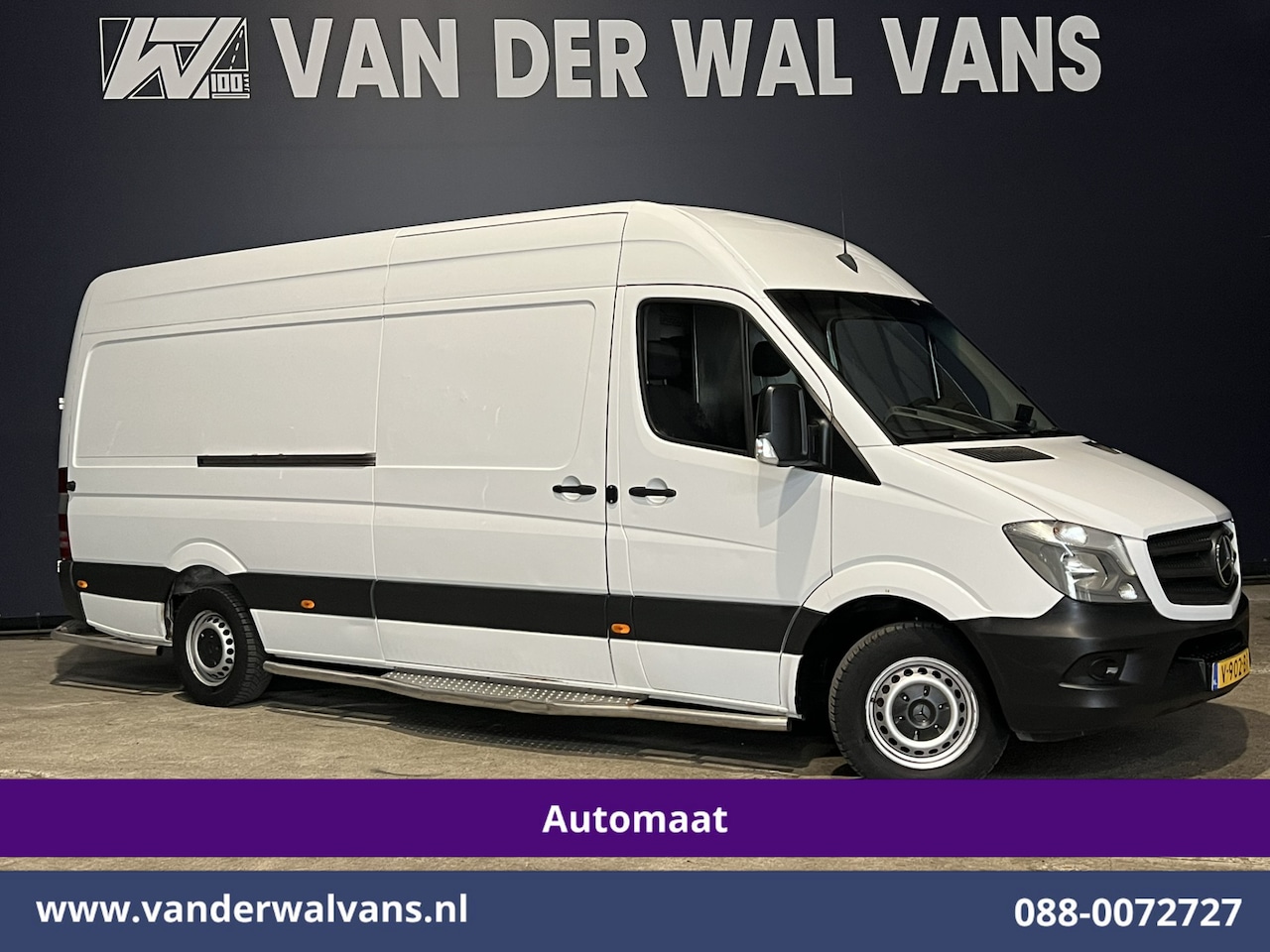 Mercedes-Benz Sprinter - 316 1.8 NGT 157pk L3H2 Post NL inrichting Automaat Camera | Sidebars 270 graden achterdeur - AutoWereld.nl