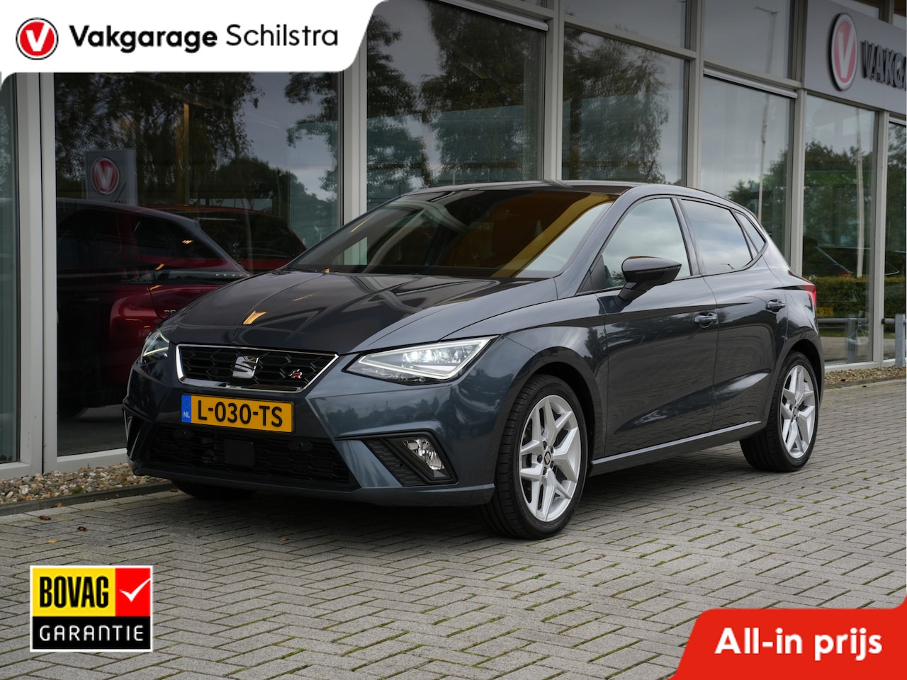 SEAT Ibiza - 1.0 TSI FR Business Intense Plus | Virtual | Navigatie | LED | Stoelverwarming - AutoWereld.nl