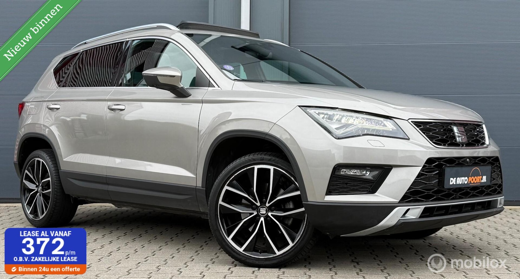 SEAT Ateca - 1.4 EcoTSI Xcellence DSG Pano.dak/Viritual/Leder/ACC - AutoWereld.nl