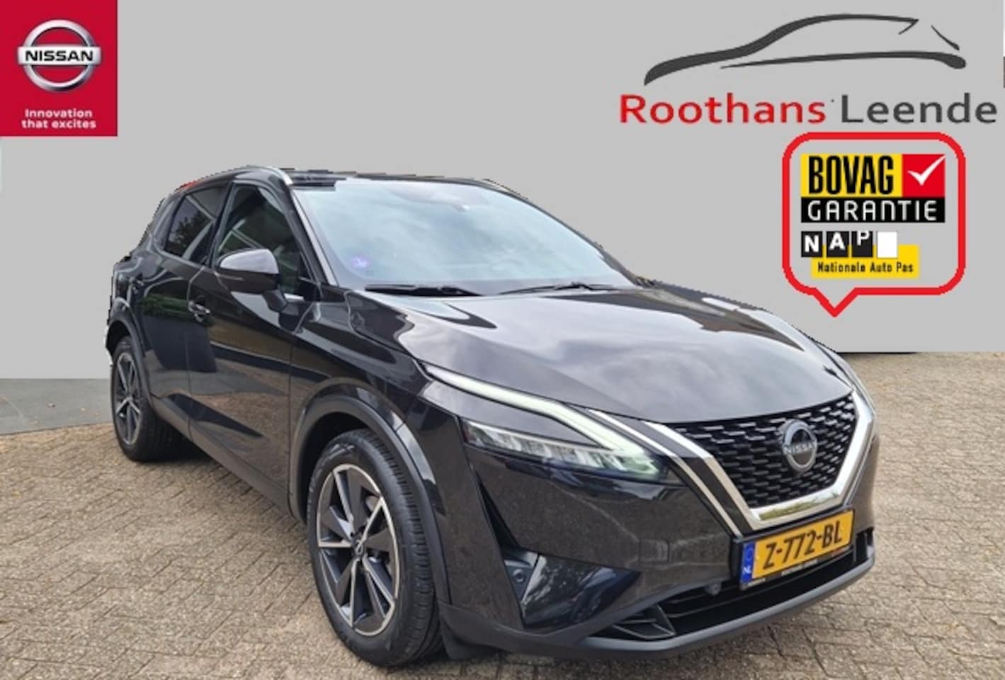 Nissan Qashqai - 1.3 158PK DIG-Turbo Mild-Hybrid X-Tronic A/T Tekna - Design Pack - AutoWereld.nl