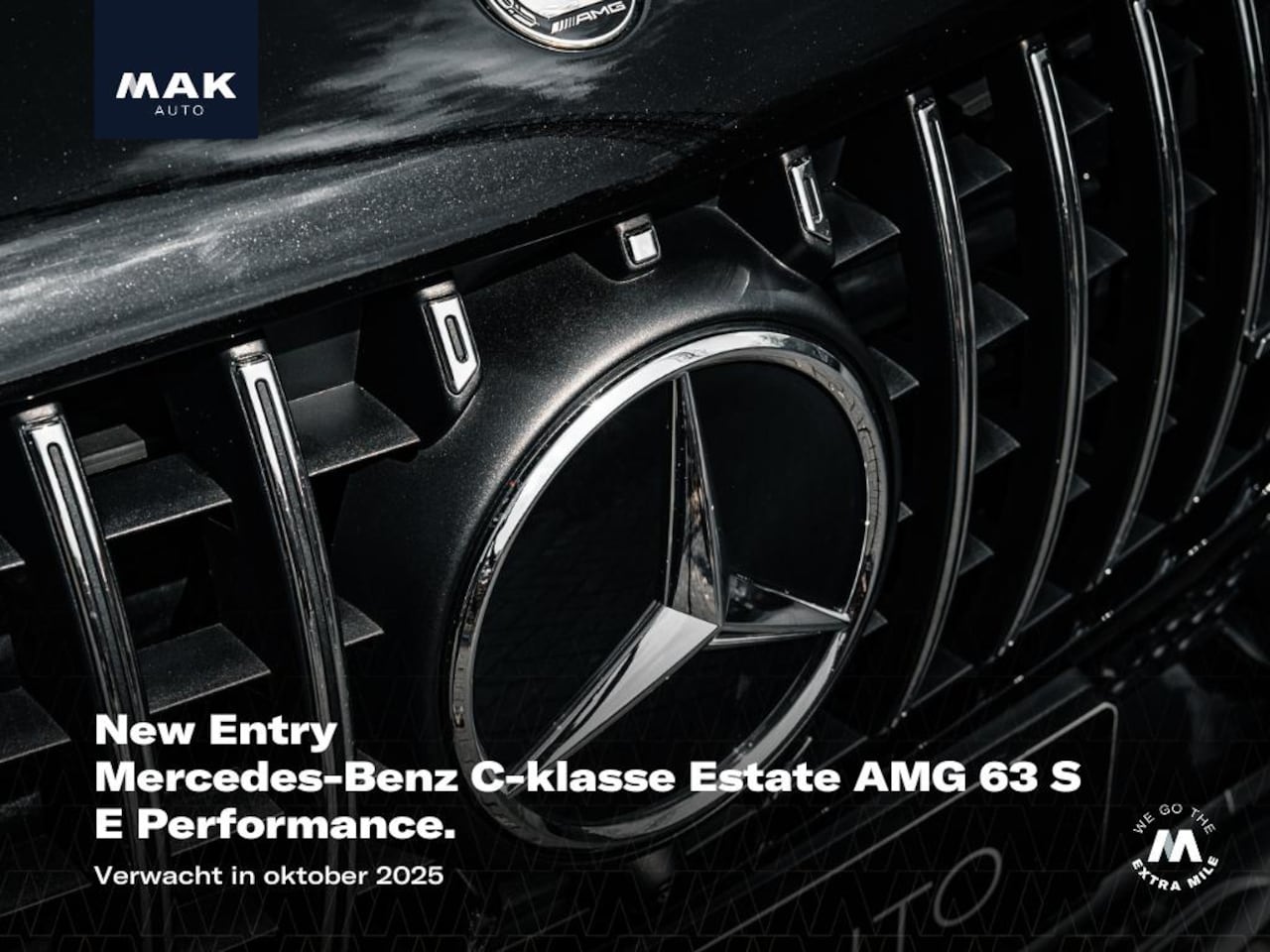 Mercedes-Benz C-klasse Estate - AMG 63 S E Performance, MANUFAKTUR, pano, Burmester, Magno, HUD, ACC, memory, 360 camera, - AutoWereld.nl