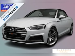 Audi A5 Cabriolet - - 2.0 TFSI 190pk S-tronic S-Line Edition zeer mooie auto Leer