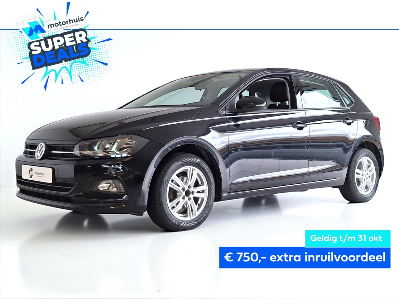 Volkswagen Polo - 1.0 TSI 95pk Comfortline Business CAMERA NAVI LMV APPLE CARPLAY - AutoWereld.nl