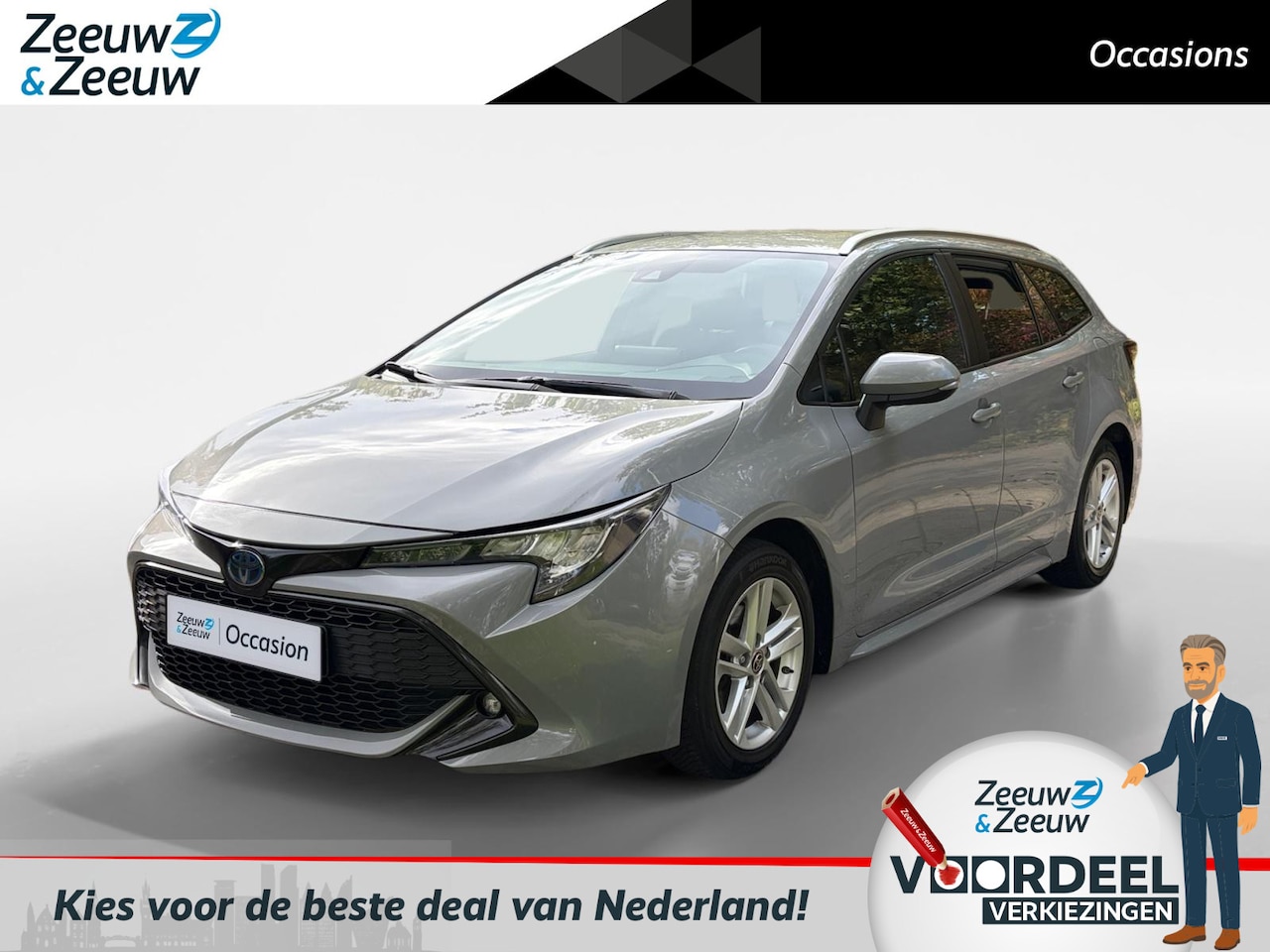 Toyota Corolla Touring Sports - Hybrid 140 Business | Navigatie| Cruise control| Achteruitrijcamera| LM velgen| Climate co - AutoWereld.nl