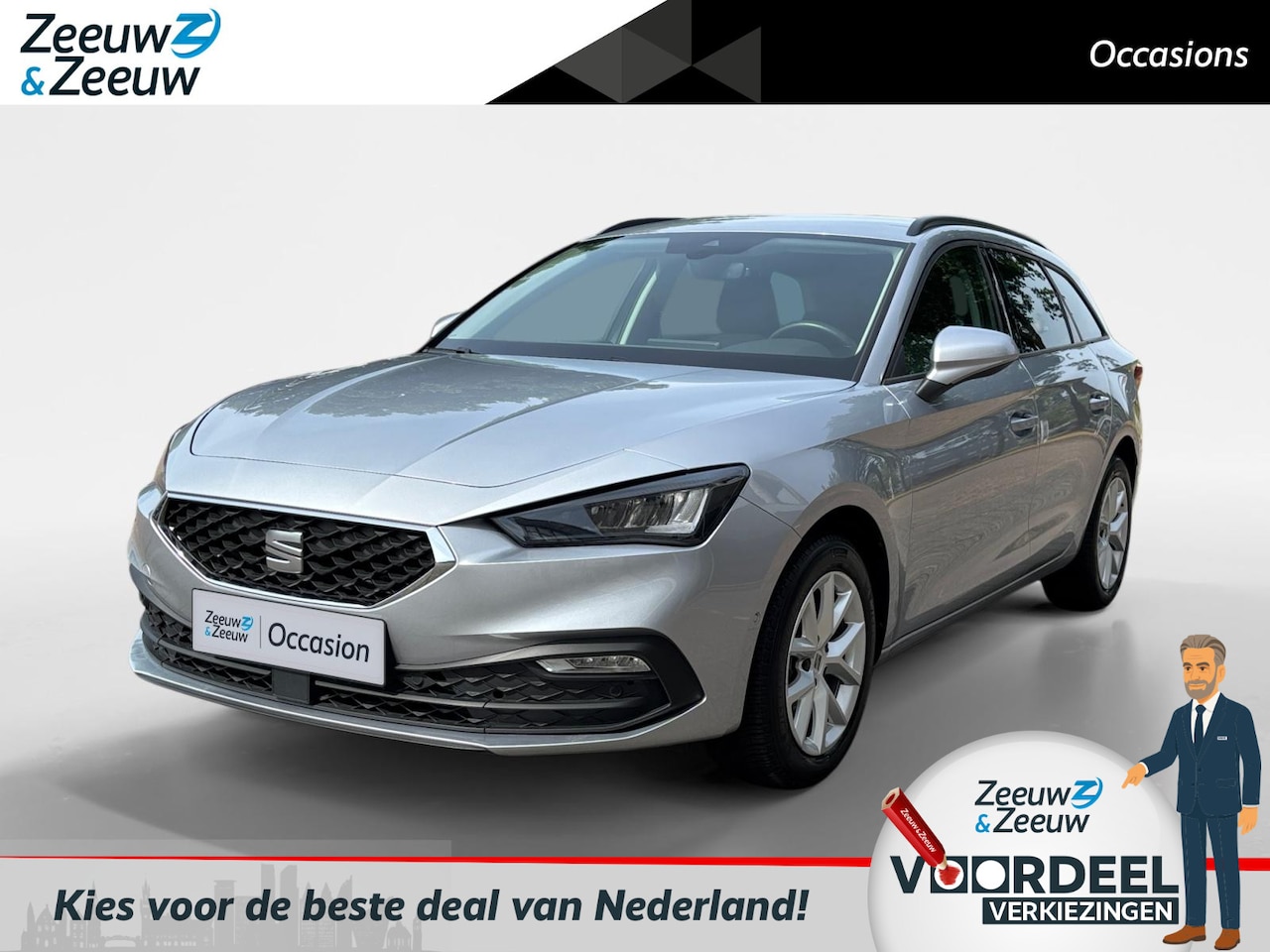 SEAT Leon Sportstourer - 1.0 eTSI Style Business Intense 1.0 eTSI Style Business Intense - AutoWereld.nl