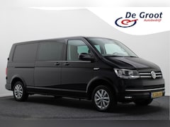 Volkswagen Transporter - 2.0 TDI L2H1 DC Highline Automaat Navigatie, Cruise, Trekhaak, DAB, PDC, Bluetooth