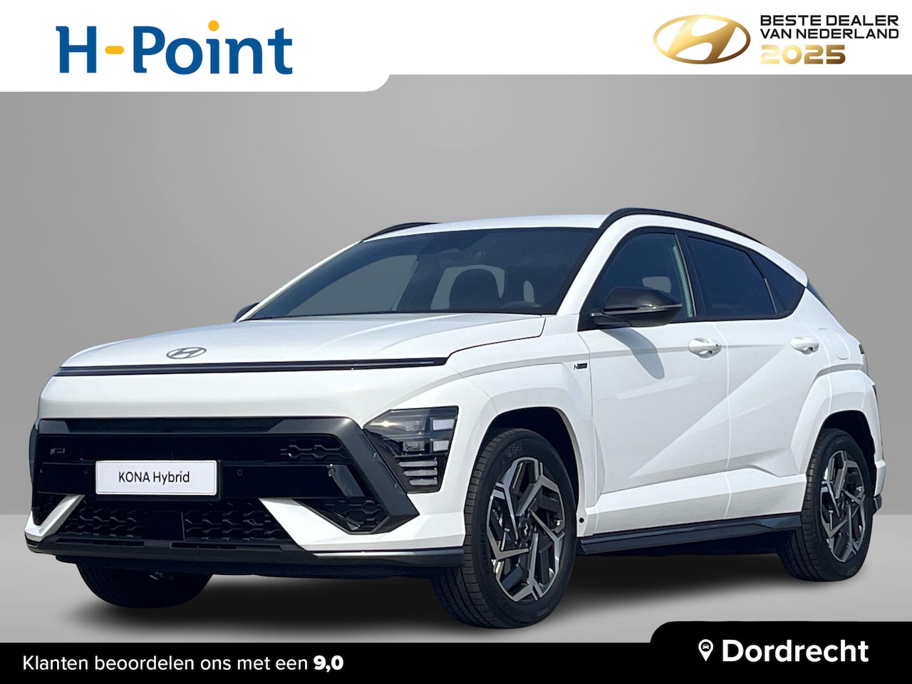 Hyundai Kona - 1.6 GDI HEV Automaat N Line Edition * | Navi & Carplay/Android | 18'' Bi-color Lmv | Achte - AutoWereld.nl