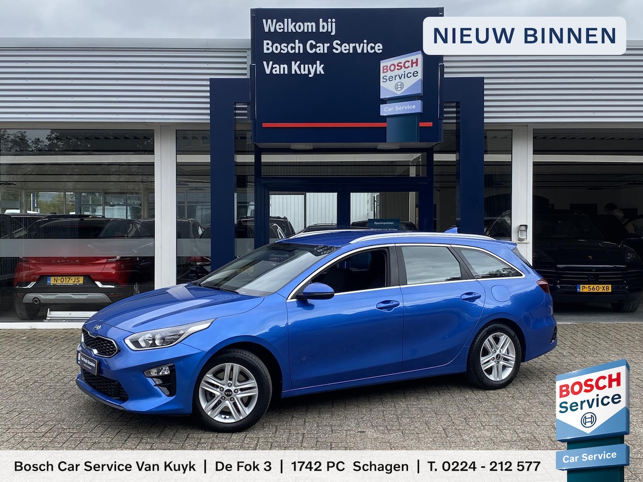 Kia Cee'd Sportswagon - Ceed 1.5 T-GDi DynamicLine / NL-Auto / 160 PK / 1e-Eigenaar / Trekhaak / Cruise-Control / - AutoWereld.nl