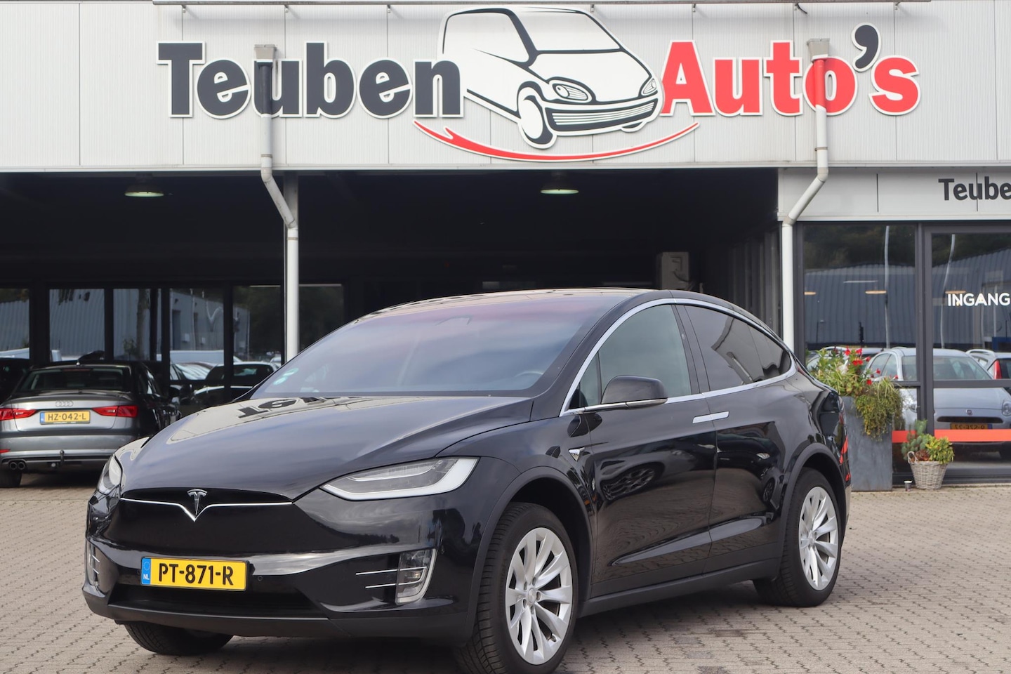 Tesla Model X - 100D 86% SOH, BTW Auto, Camera, Trekhaak, Cold weather pakket, Adaptieve Cruise control, C - AutoWereld.nl