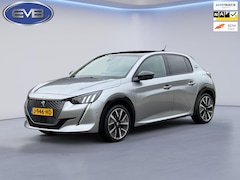 Peugeot e-208 - EV GT 350 50 kWh, adaptief cruise control, panoramadak 1/2 lederen sportinterieur, 1 e eig