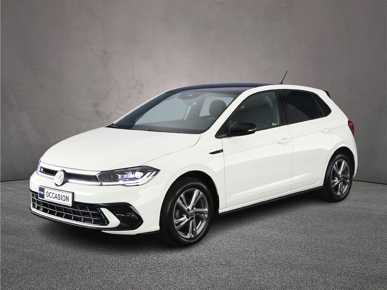 Volkswagen Polo - R-Line 1.0 TSI 95pk DSG Automaat Adaptive cruise control, Achteruitrijcamera, Stoelverwarm - AutoWereld.nl