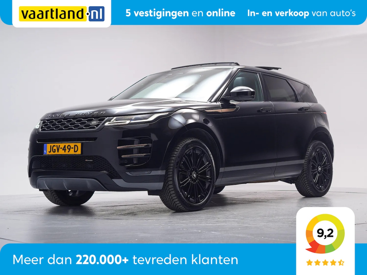 Land Rover Range Rover Evoque - P300e 1.5 PHEV AWD R-Dynamic [ Panorama Leder Camera Navi Stoelverwarming ] - AutoWereld.nl