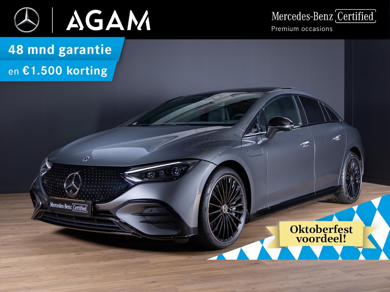 Mercedes-Benz EQE - Limousine 300 Sport Edition 90 kWh Premium | Panorama dak - AutoWereld.nl