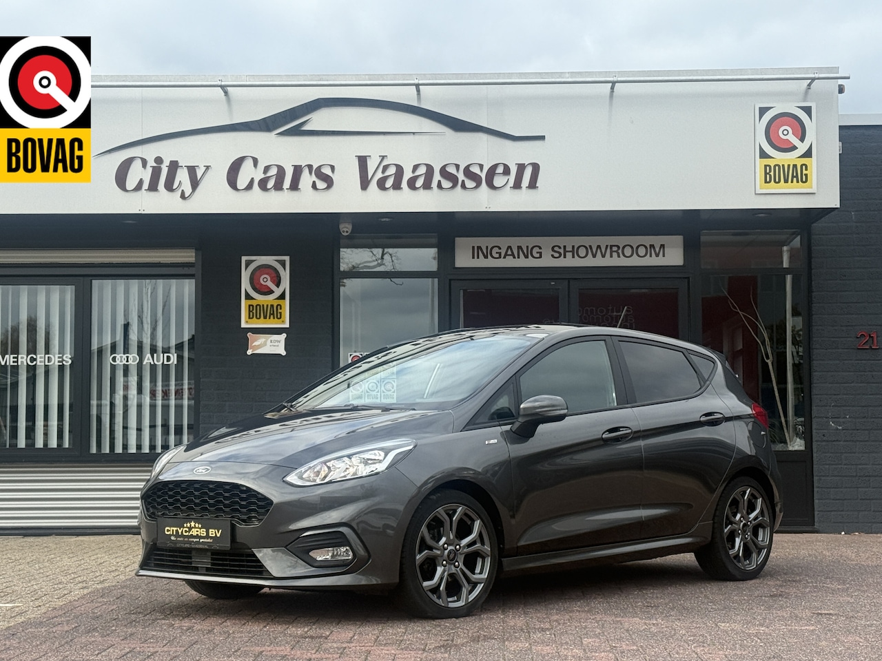 Ford Fiesta - 1.0 EcoBoost ST-Line 101 pk apple carplay climate ctr keyless entry cruise ctr 5 drs pdc a - AutoWereld.nl