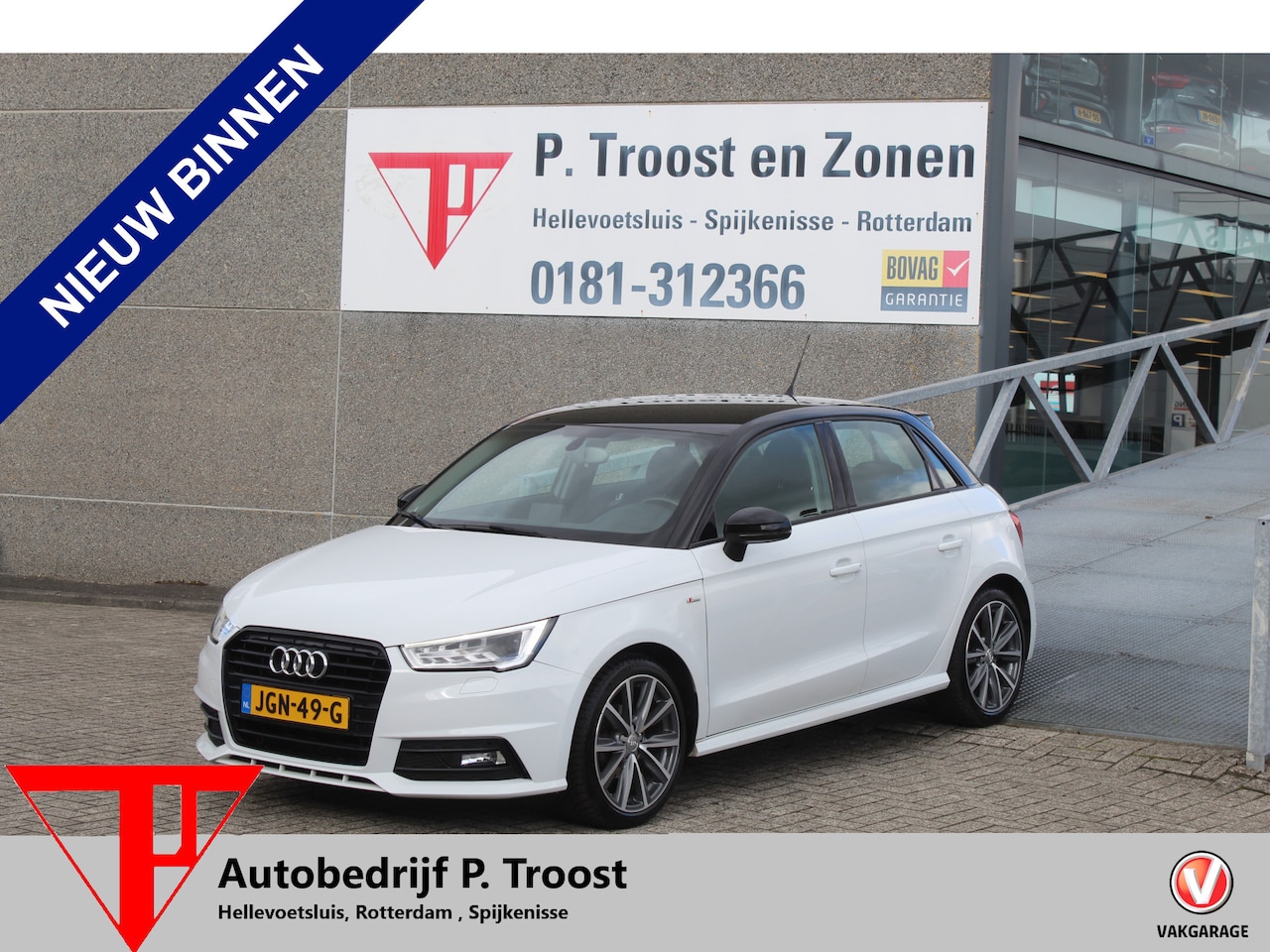 Audi A1 Sportback - 1.0 TFSI Sport Pro Line S S-line/Navigatie/Stoelverwarming/Led voor en achter/Buitenspiege - AutoWereld.nl