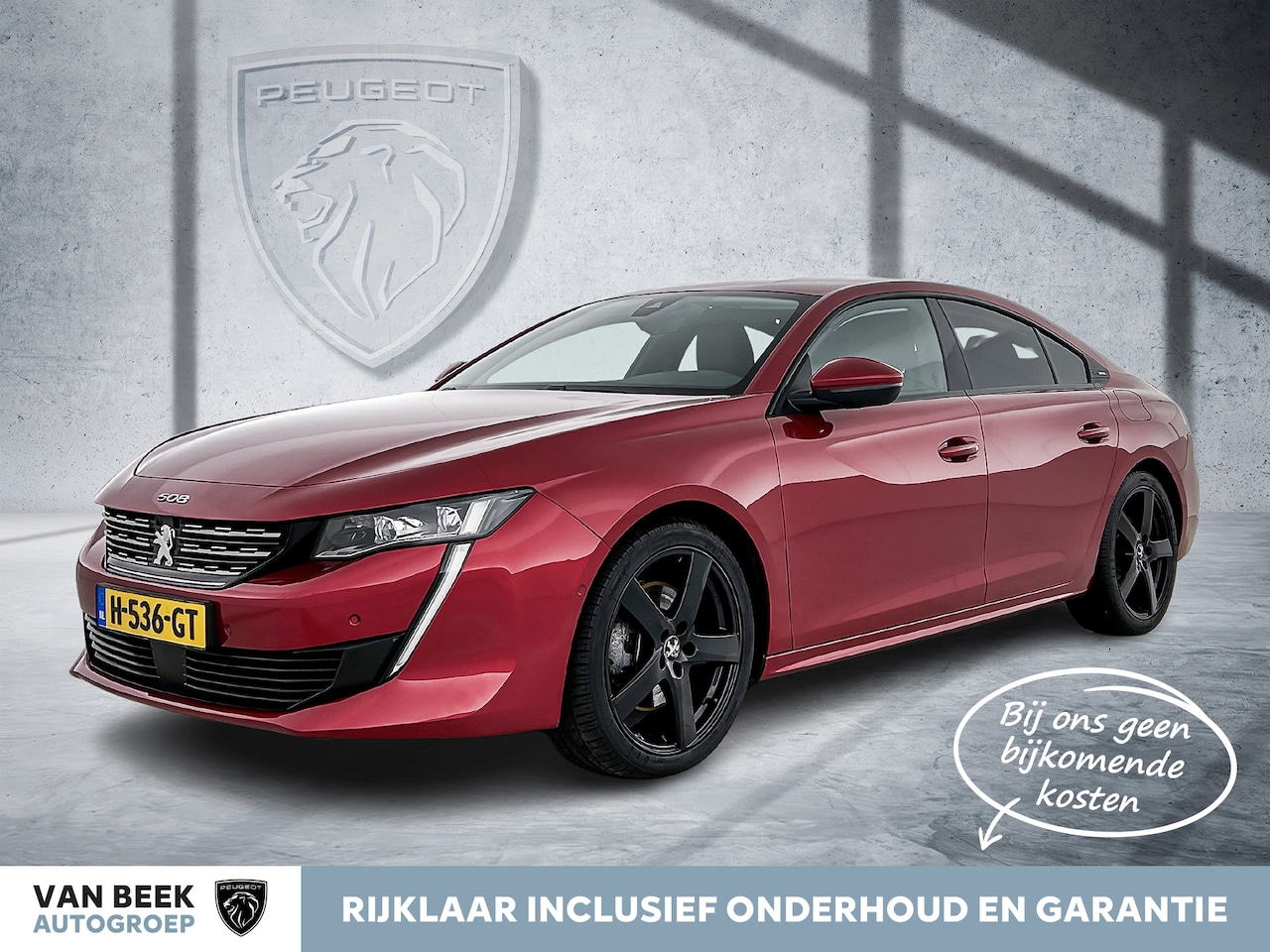 Peugeot 508 - Plug-in Hybride 225 PK Automaat Allure | Rijklaar | Elektrische achterklep | Trekhaak | 36 - AutoWereld.nl