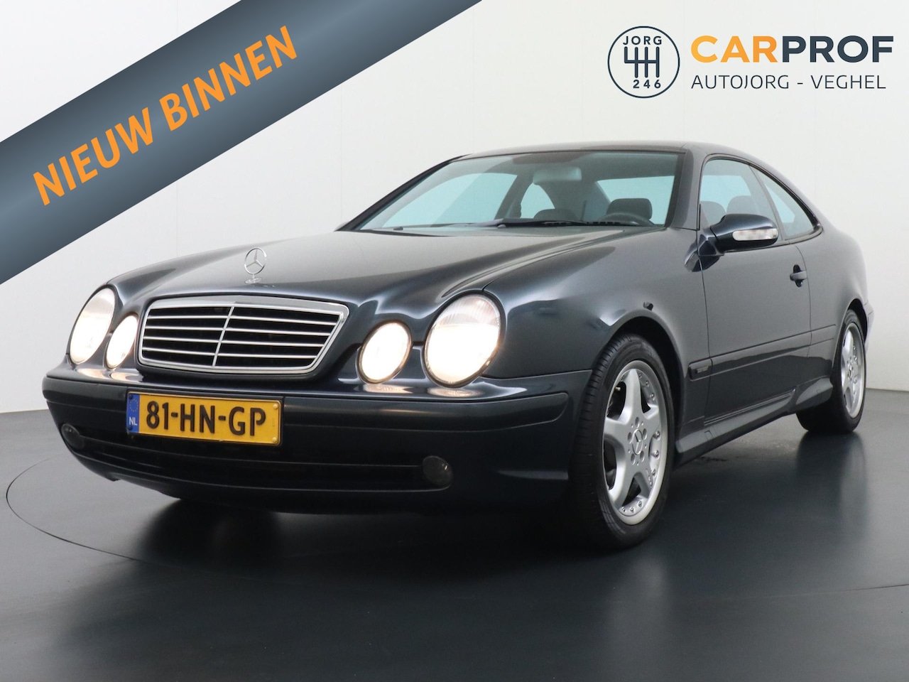 Mercedes-Benz CLK-klasse Coupé - 200 K. Elegance Dealer onderhouden - AutoWereld.nl