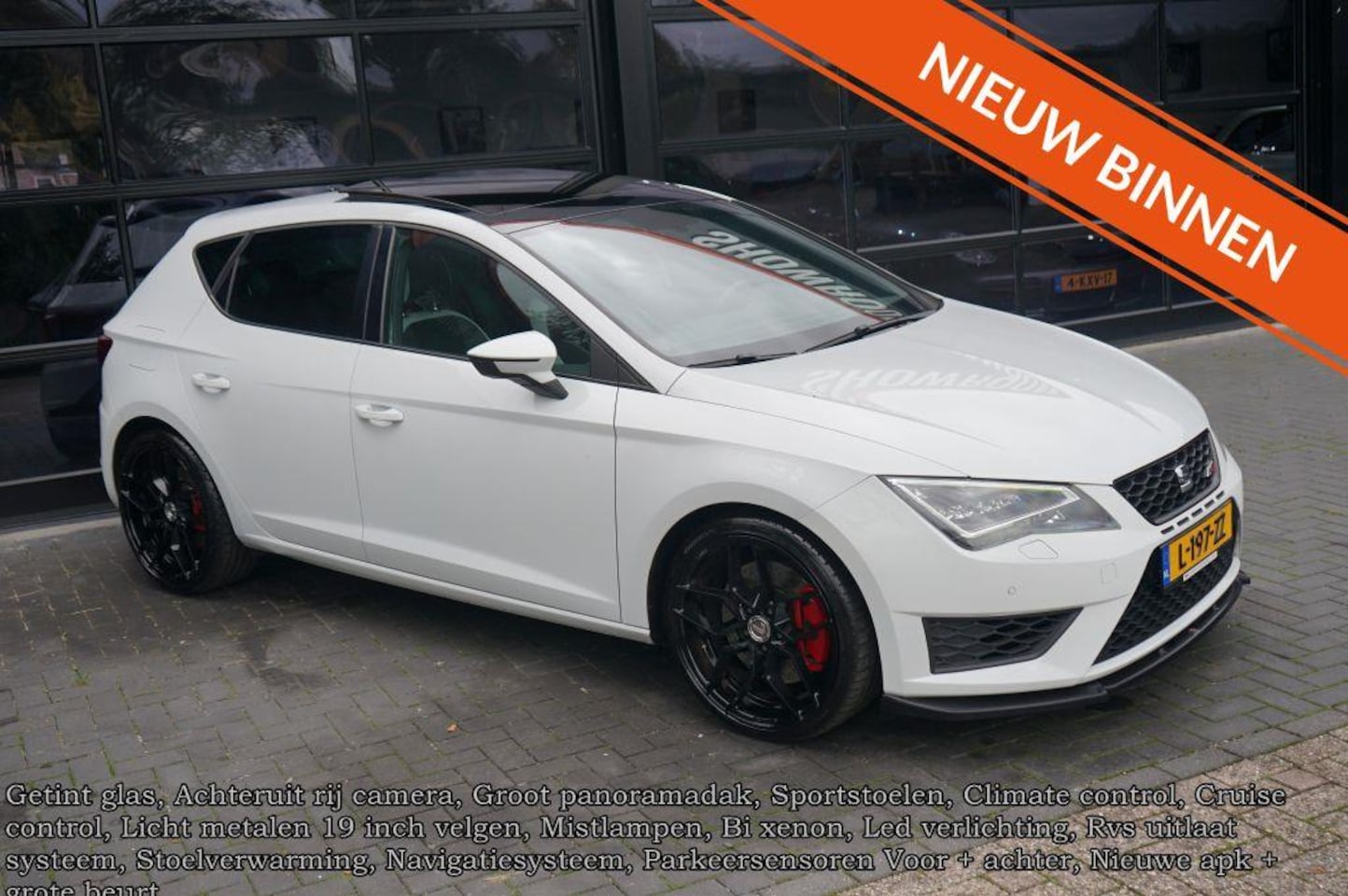 SEAT Leon - 2.0 TSI Cupra 280 2.0 TSI Cupra 280, Panodak, Clima, Navi, Camera, Xenon, Led - AutoWereld.nl