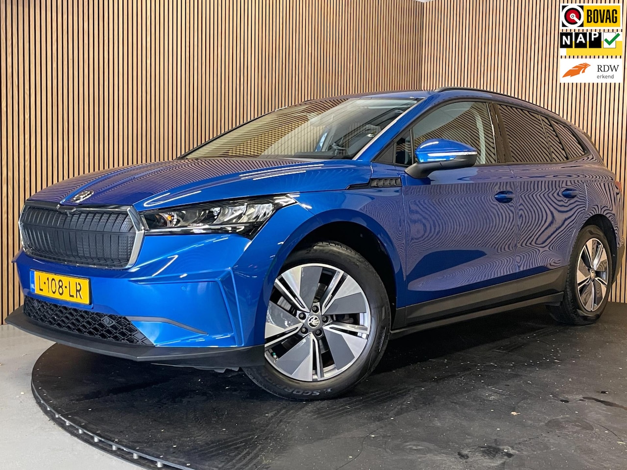 Skoda Enyaq iV - 60|1/2 LEDER|STOELVERW.|ACC|CARPLAY|CAMERA|NAVI|NL-AUTO|NAP|INCL.BTW|1e EIG.| - AutoWereld.nl