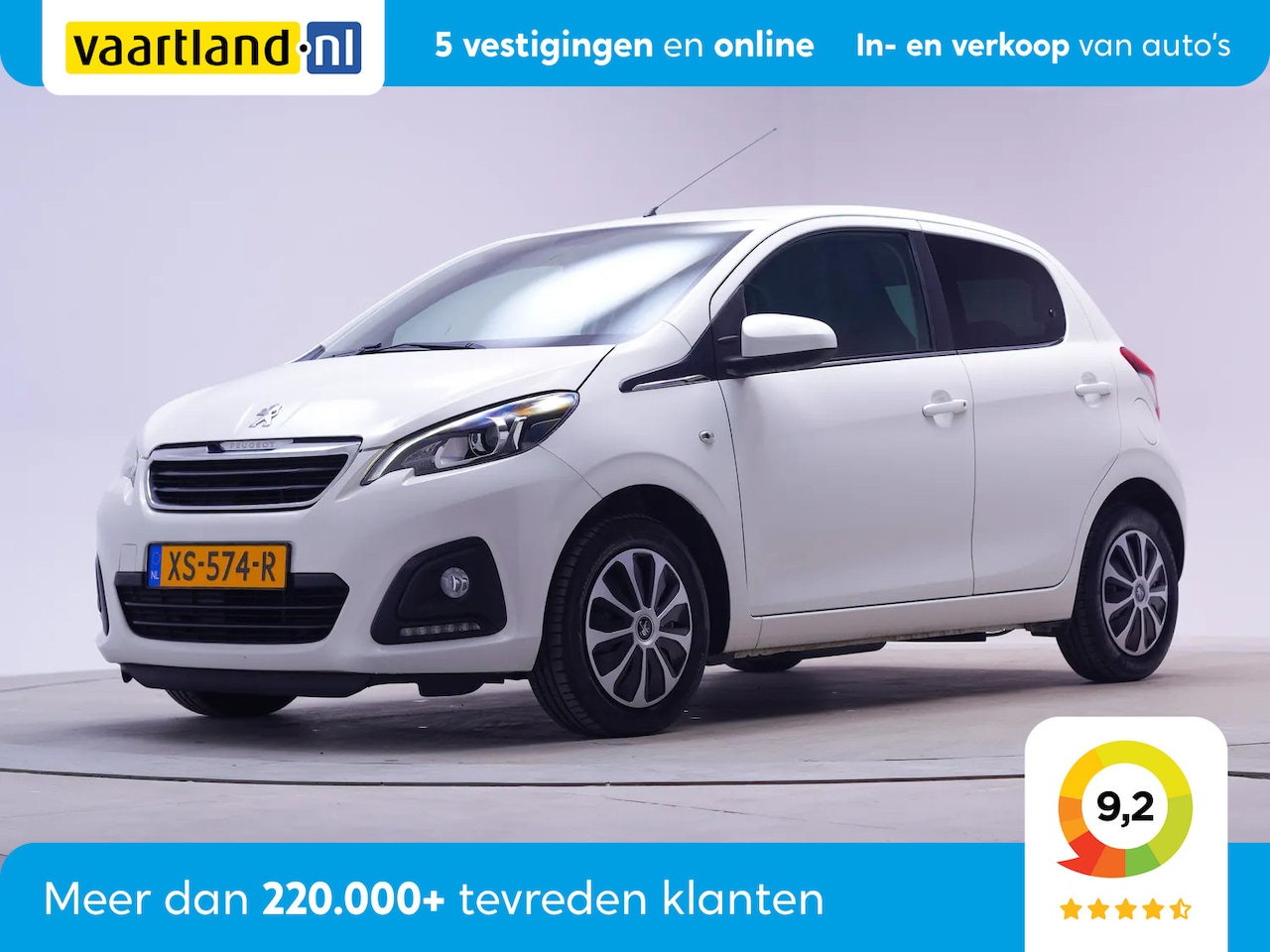 Peugeot 108 - 1.0 e-VTi Active 5-drs [ Airco LED Audio ] - AutoWereld.nl