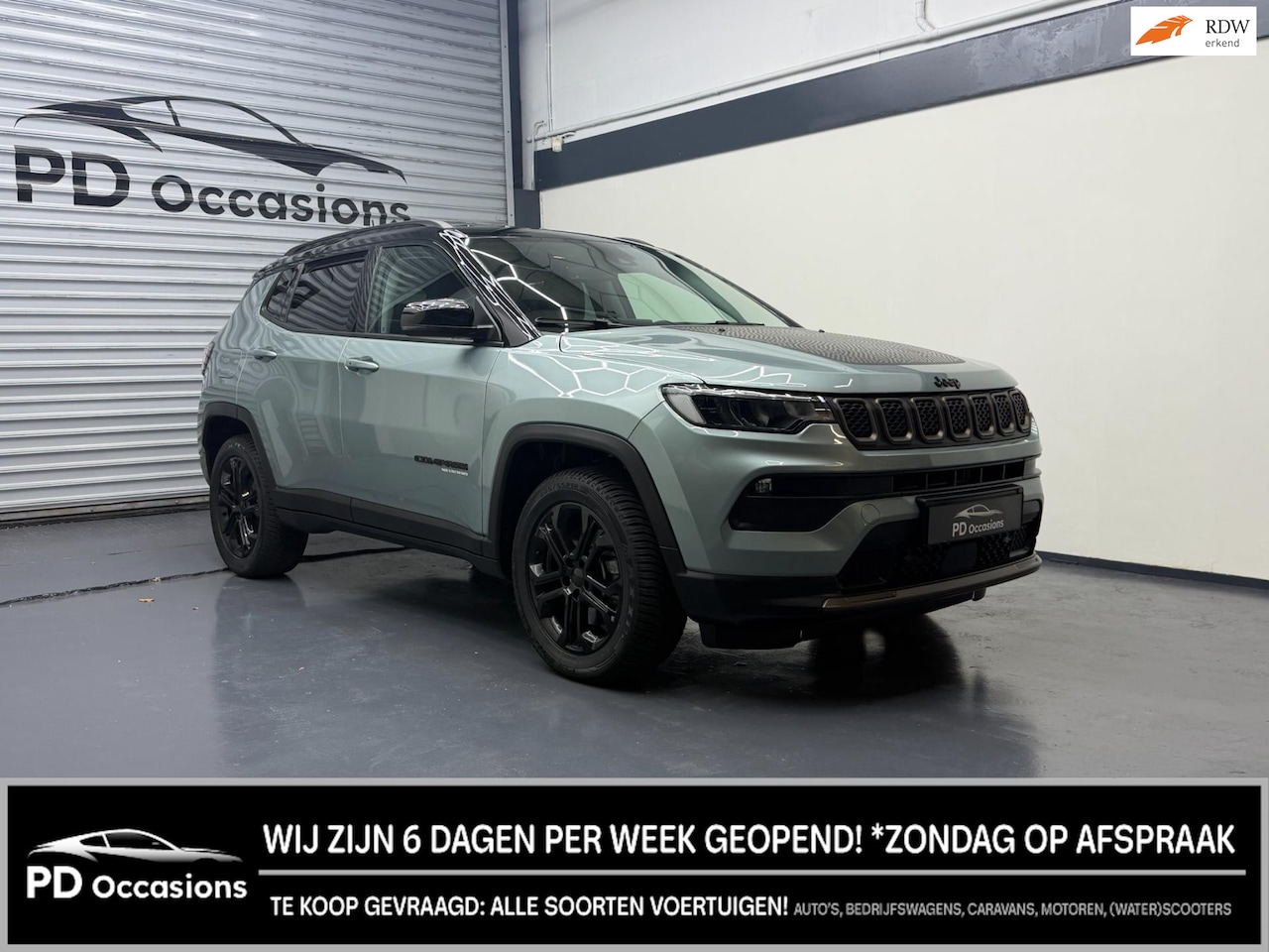 Jeep Compass - 4xe 240 Plug-in Hybrid Electric Upland - Camera - Carplay - ACC - Winter pakket - AutoWereld.nl