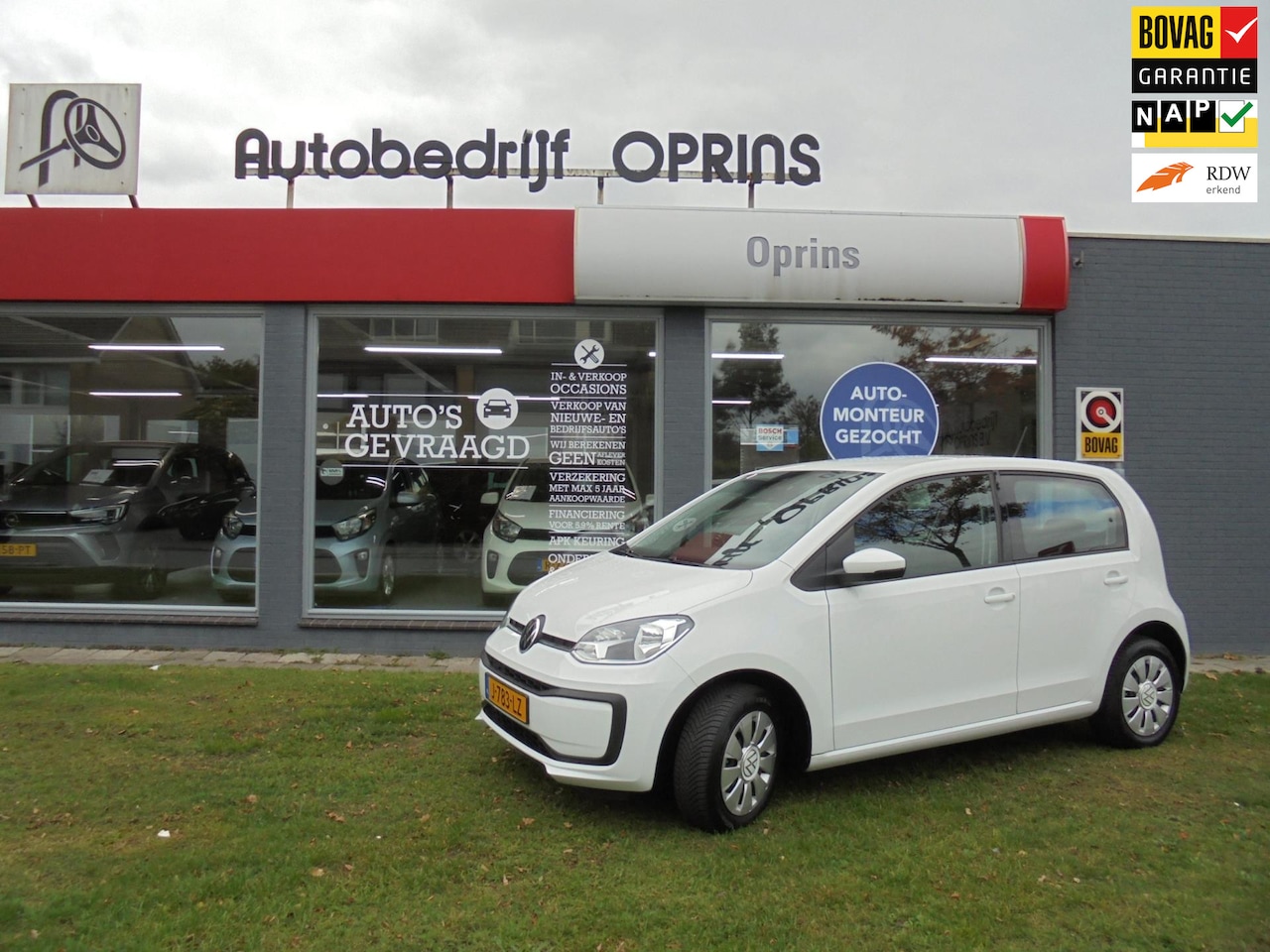 Volkswagen Up! - 1.0 BMT move up! 1.0 BMT move up! 5drs, NL -Auto, AIRCO Lage Km stand. - AutoWereld.nl
