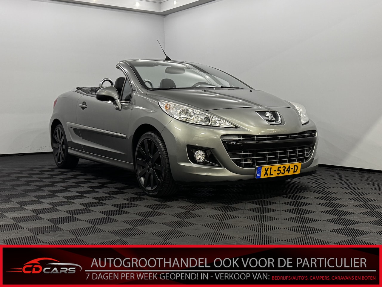 Peugeot 207 CC - 1.6 VTi Griffe Leder, Clima, Parkeersensoren, Cruise control, Stoelverwarming, Lichtmetale - AutoWereld.nl