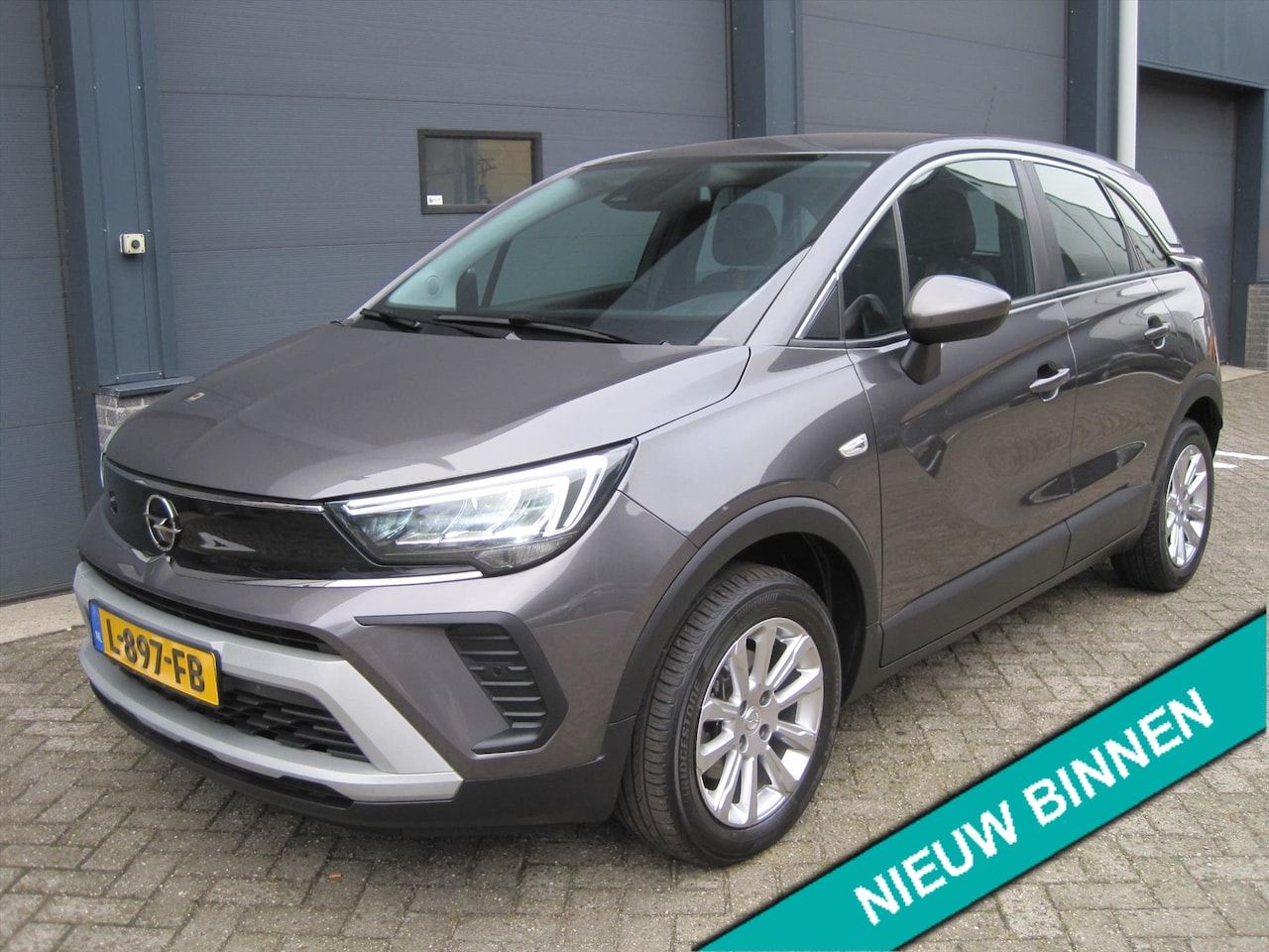 Opel Crossland - 1.2 110pk Elegance Afn.trekhaak/Carplay/CAM/NAVI/PDC/ECC/ - AutoWereld.nl