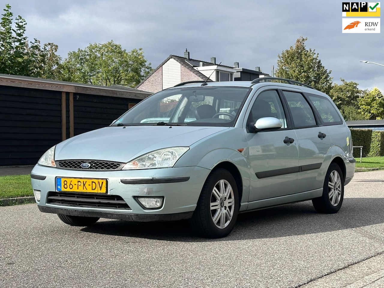 Ford Focus Wagon - 1.6-16V Futura Airco*Leder*LM velgen*NAP*Elektrische ramen* - AutoWereld.nl