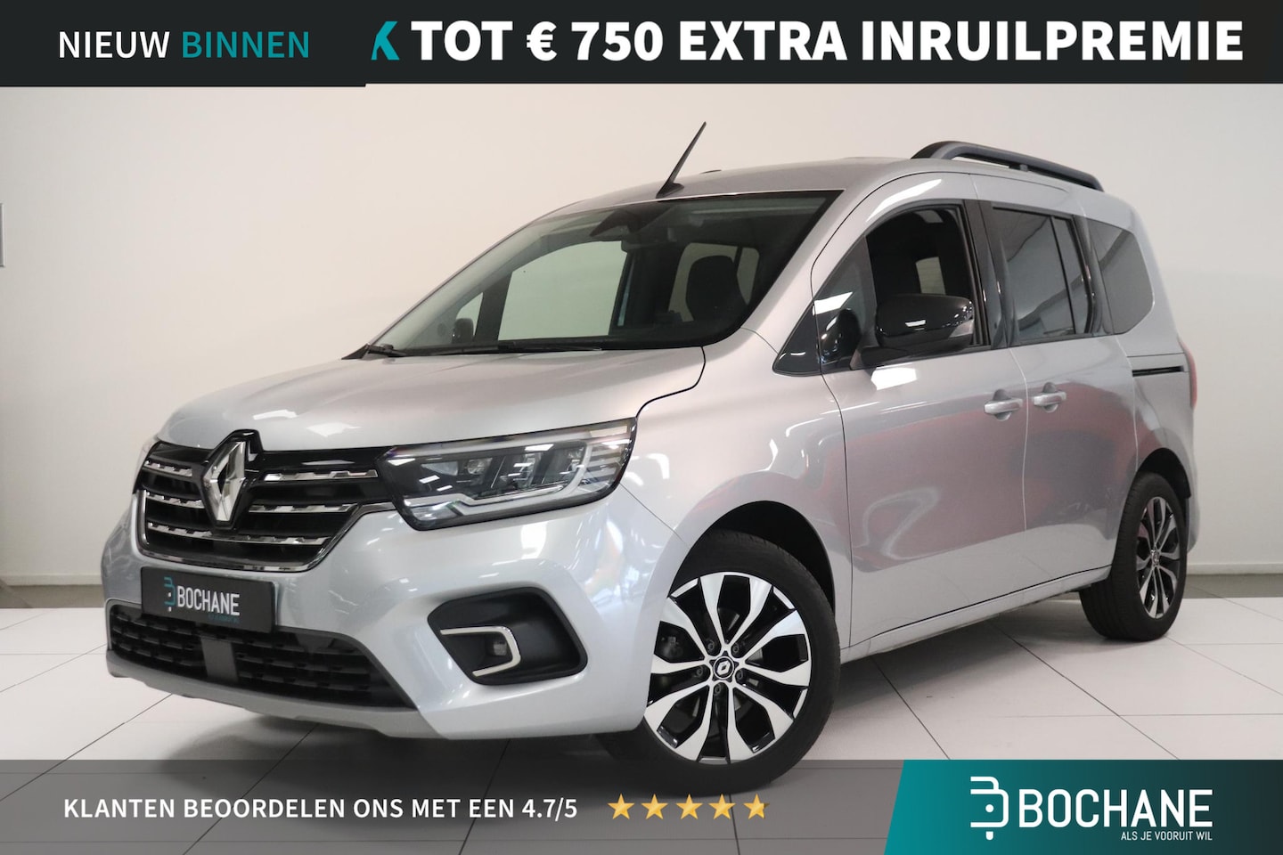 Renault Kangoo Family - 1.3 TCe 130 Luxe EDC | Camera | 2 schuifdeuren | Navigatie | AppleCarplay AndroidAuto | Cr - AutoWereld.nl