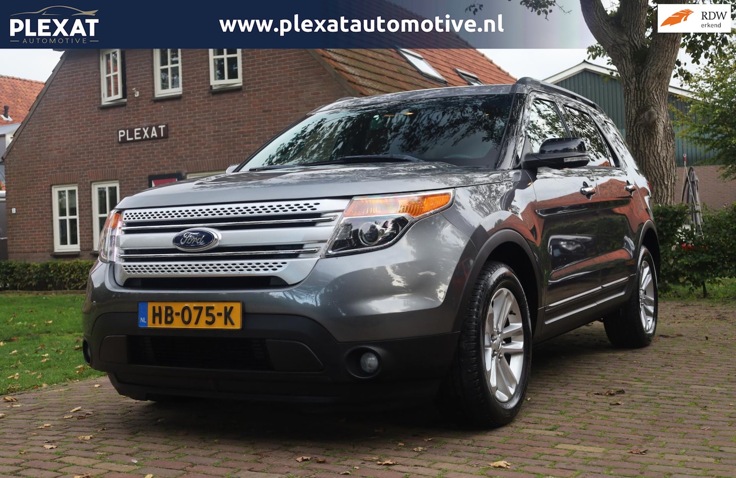 Ford Explorer - 3.5 V6 290PK Aut. | 7-Persoons | Nette Staat | Lederen Interieur | Ford Sync | Stoelverwar - AutoWereld.nl