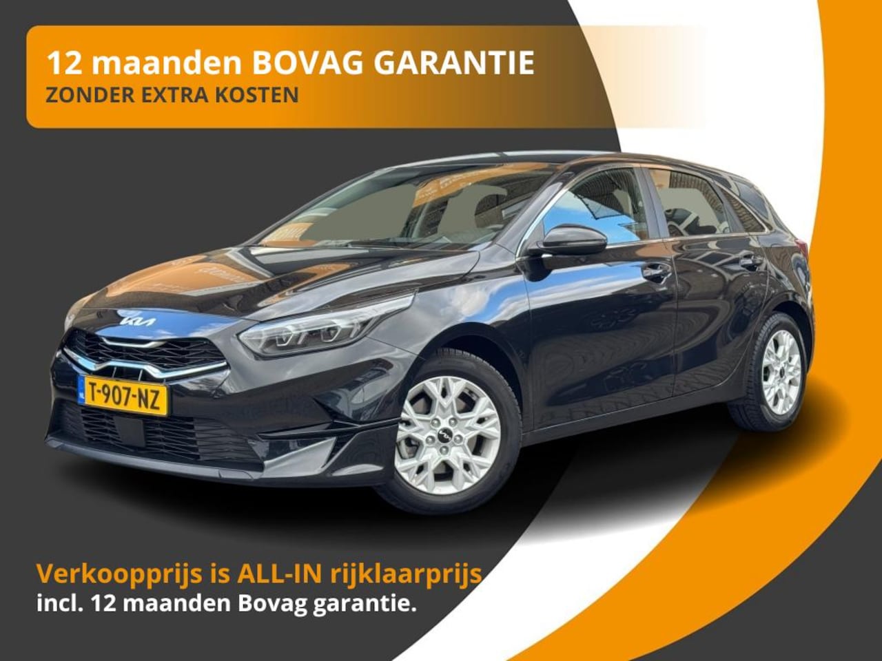 Kia Cee'd - 1.0 T-GDI 120PK DYNAMICLINE 5-DEURS/NAVI/CARPLAY/NL-AUTO/1E EIG. - AutoWereld.nl