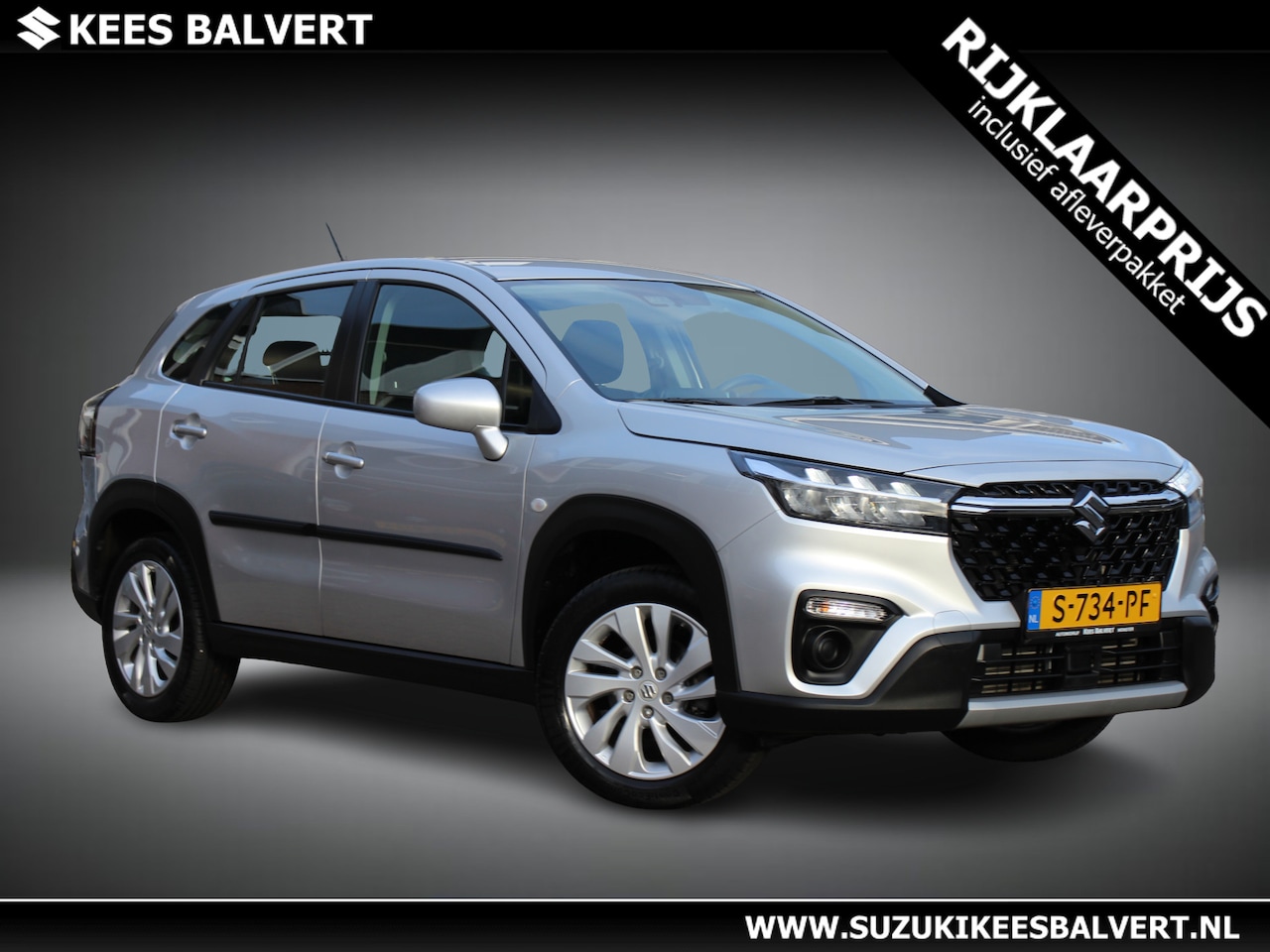 Suzuki S-Cross - 1.4 Boosterjet Comfort Hybrid | Adapt. cruise | Carplay/Android auto | - AutoWereld.nl
