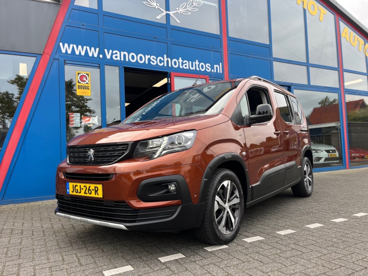 Peugeot Rifter - 1.2 130pk Automaat GT Line Vol Opties!!! bj2021 - AutoWereld.nl