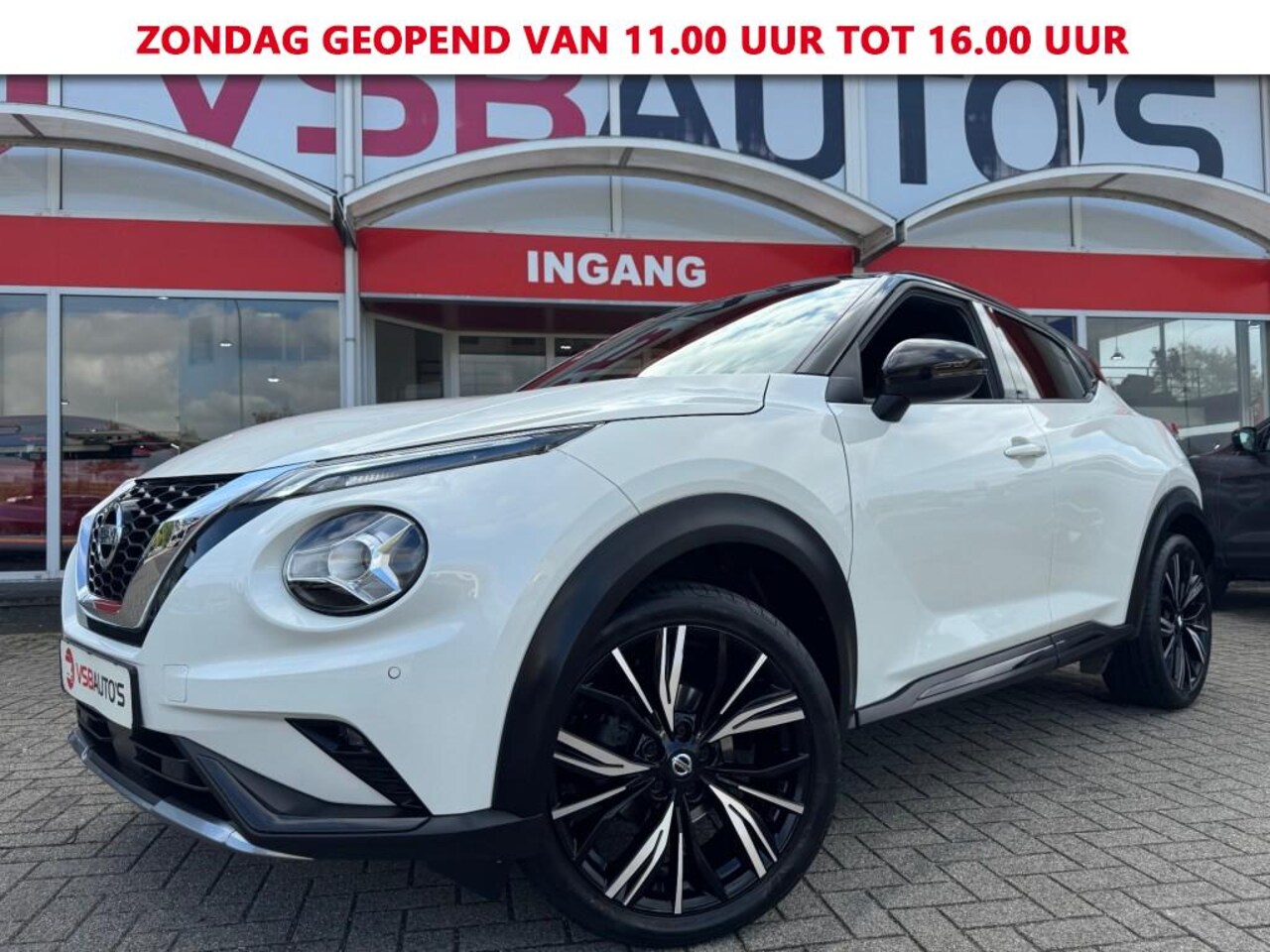Nissan Juke - 1.0 DIG-T AUT. N-DESIGN BOSE NAVI CAMERA CARPLAY AIRCO LMV PDC - AutoWereld.nl