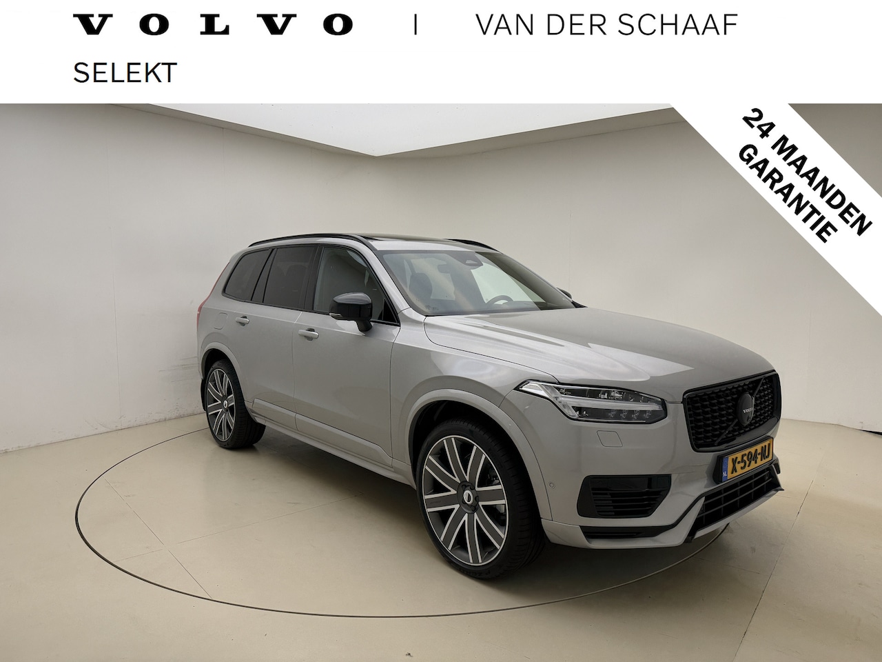 Volvo XC90 - T8 AWD Ultimate Dark / 22'' EVERLAST / Luchtvering / Bowers en Wilkins / HUD / - AutoWereld.nl