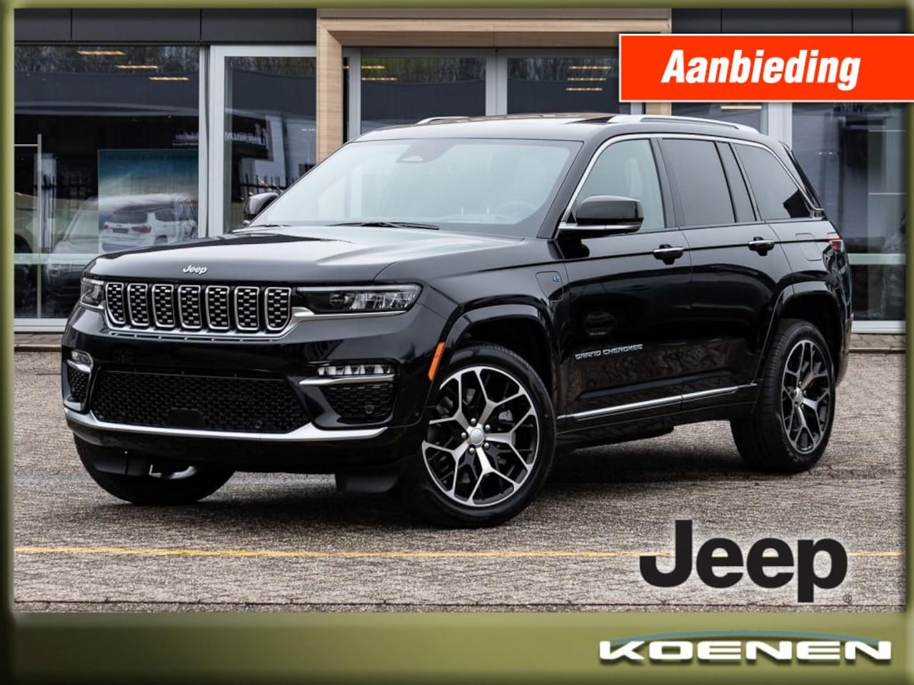 Jeep Grand Cherokee - 4xE Summit Reserve SUPER AKTIE - AutoWereld.nl
