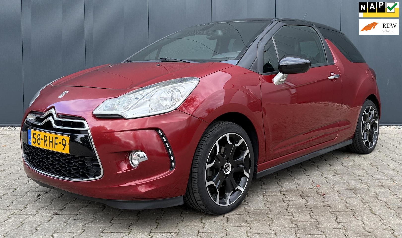 Citroën DS3 - 1.6 So Chic Airco Cruise Navi Leder NAP PDC - AutoWereld.nl