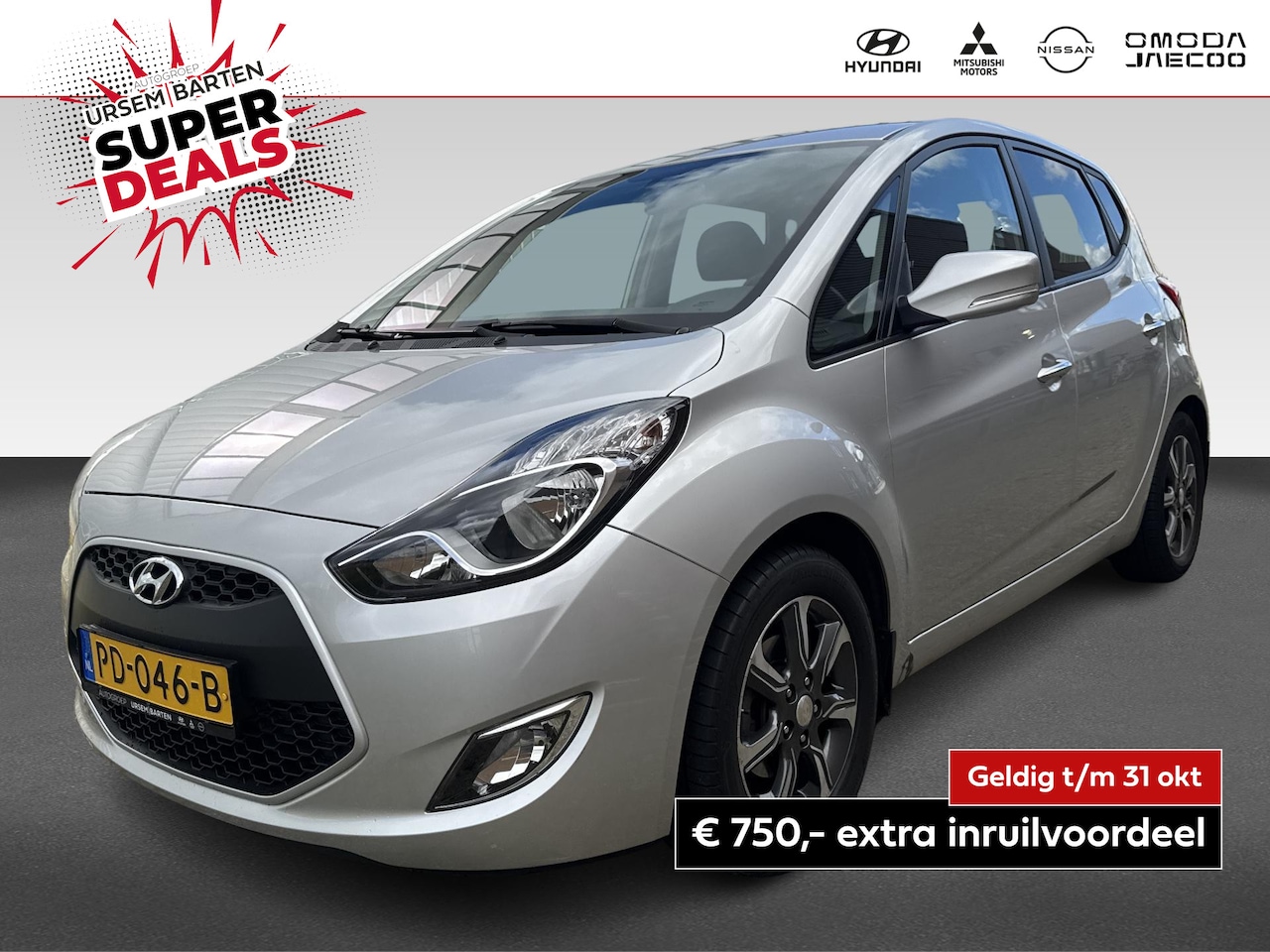 Hyundai ix20 - 1.4i Go! | Trekhaak | Dealer onderhouden - AutoWereld.nl
