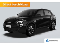Fiat 600 - Black Edition | 16” stalen velgen met Bi-color cover | 7" TFT Informatiedisplay in kleur |