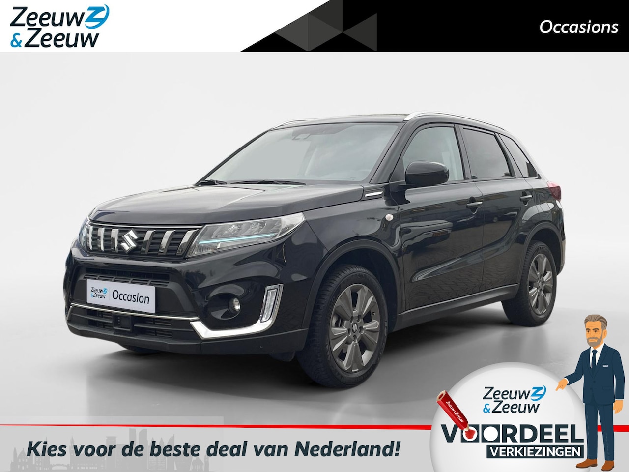 Suzuki Vitara - 1.4 Boosterjet Select Smart Hybrid 129pk | All season banden | Hoge instap - AutoWereld.nl