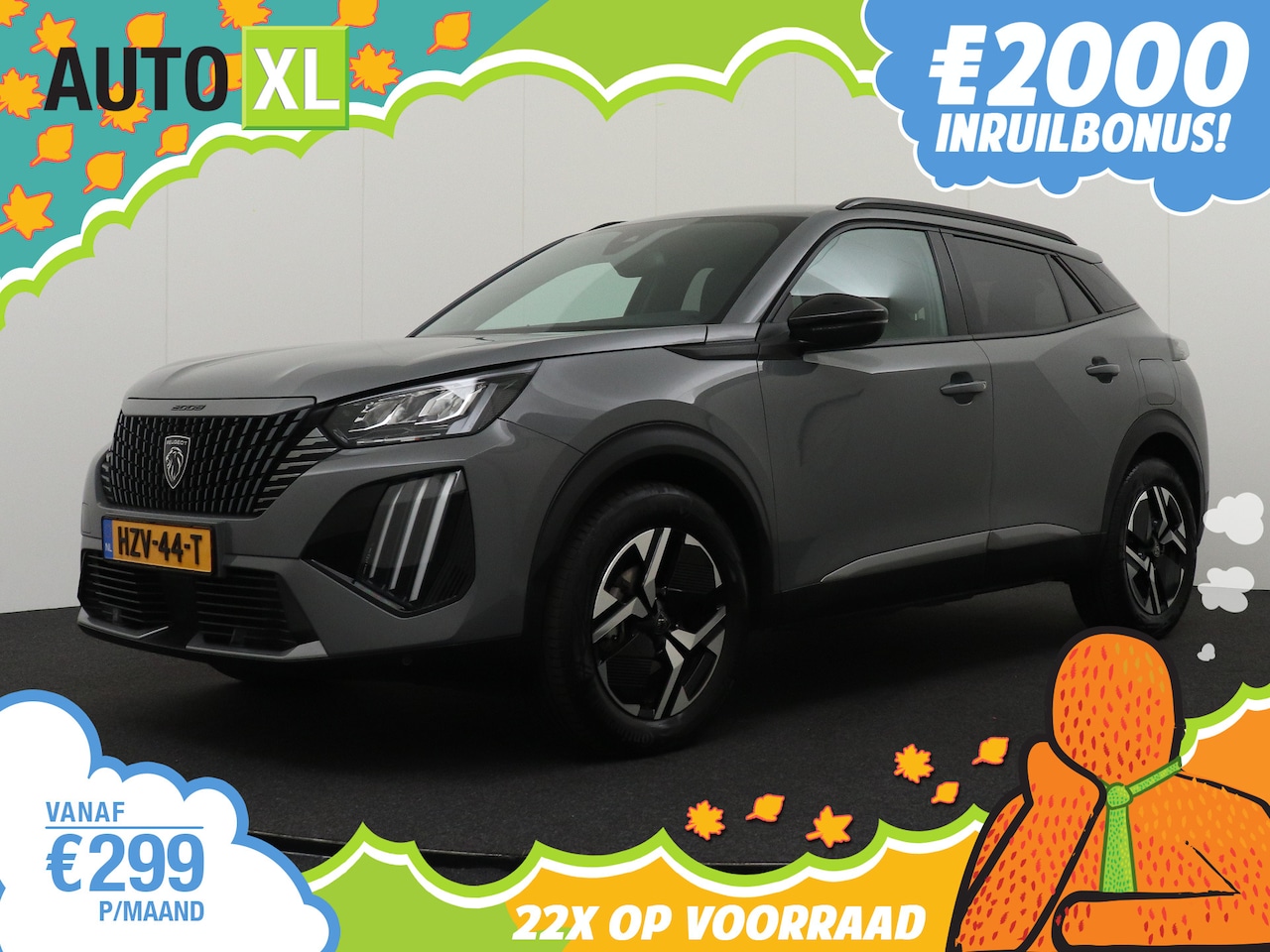 Peugeot 2008 - 1.2T 131 PK Aut. Allure Half-Leder Camera Carplay Navi - AutoWereld.nl