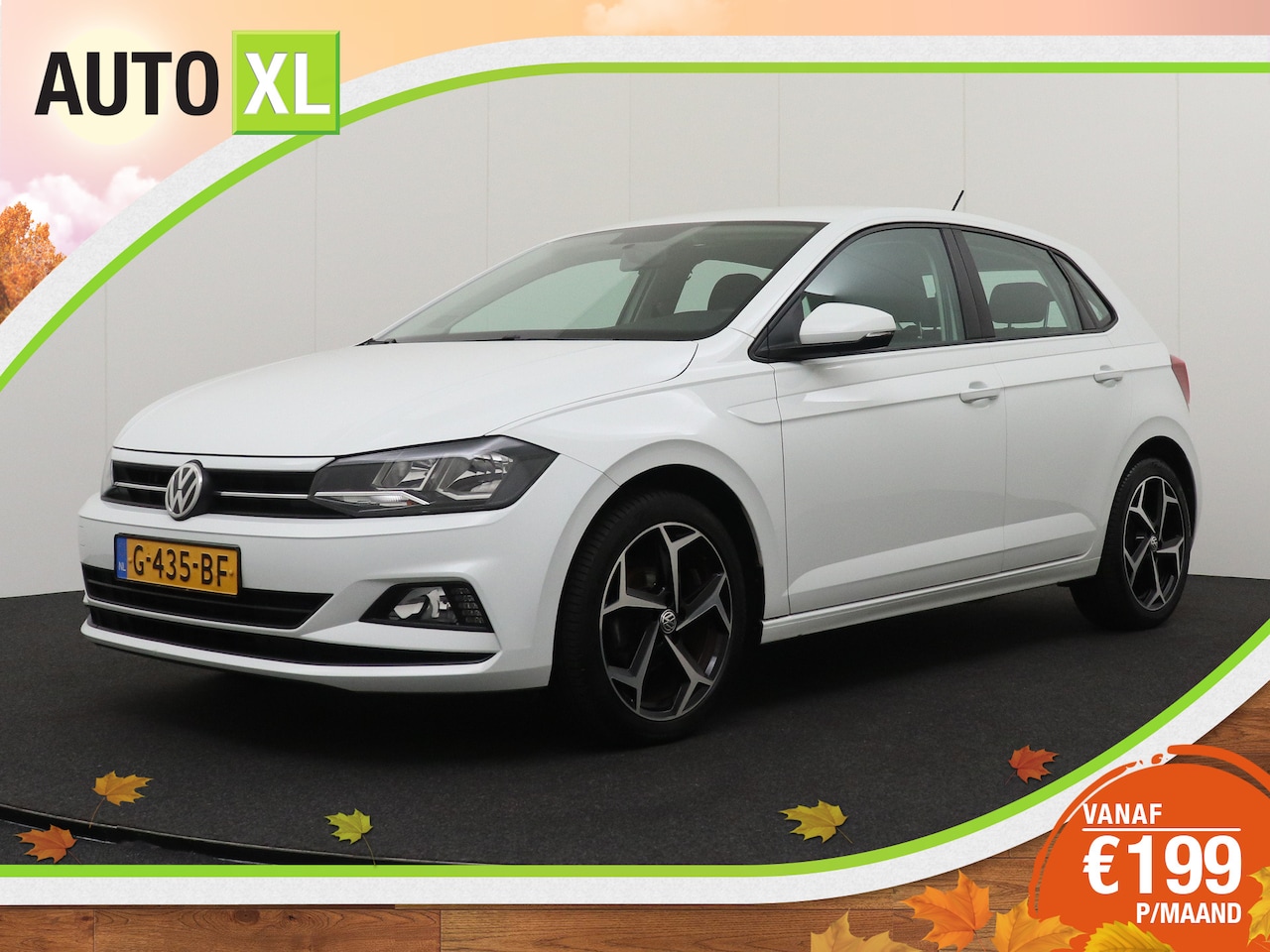 Volkswagen Polo - 1.0 Comfortline R-Line/17'Velgen Carplay Navi DAB LED - AutoWereld.nl