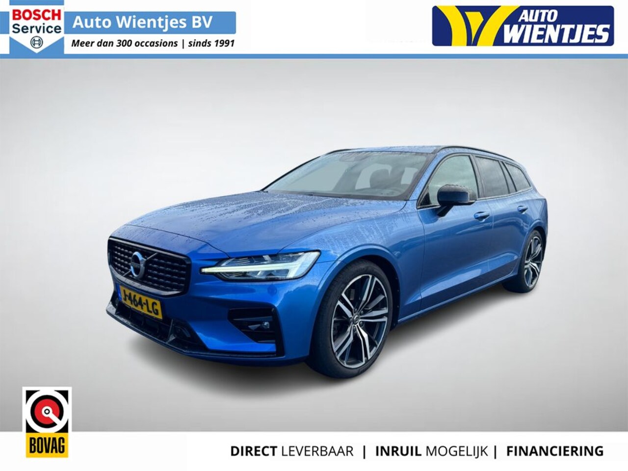 Volvo V60 - 2.0 B3 R-Design | Pano | Leer | Camera | Trekhaak - AutoWereld.nl