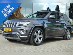 Jeep Grand Cherokee - 3.0 CRD AUT. LIMITED 4X4 GRIJS KENTEKEN *MARGE* | PANO | TREKHAAK | LEDER | NAVI | KEY-LES
