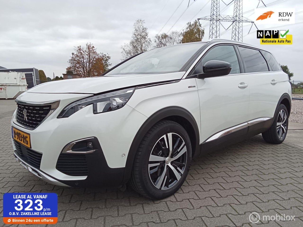 Peugeot 5008 - 1.2 PureTech Blue Lease Executive/automaat/clima/pano - AutoWereld.nl