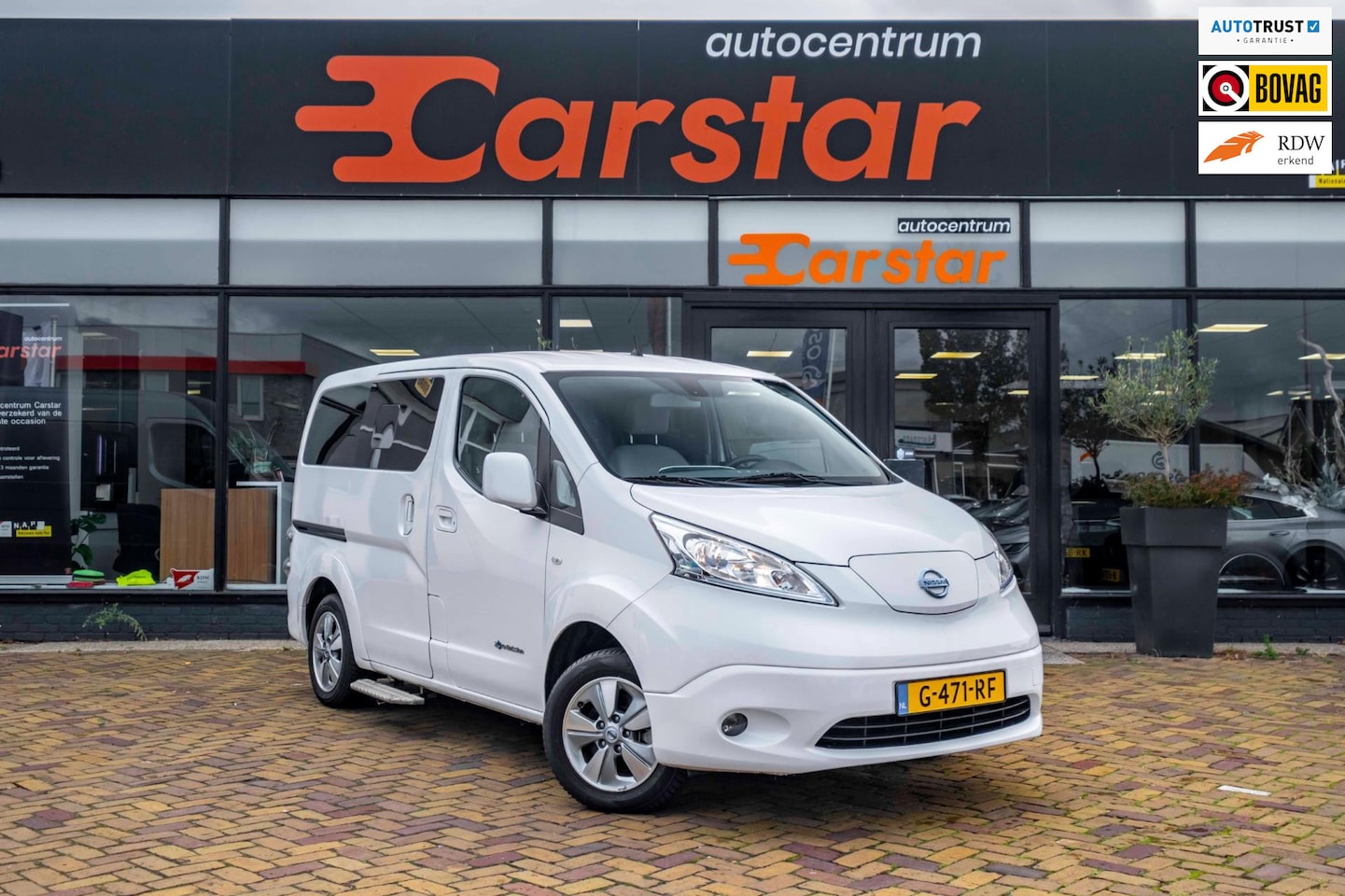 Nissan e-NV200 Evalia - 40 kWh Connect Edition 7p|Camera|Cruise|Navi|Bleuth - AutoWereld.nl