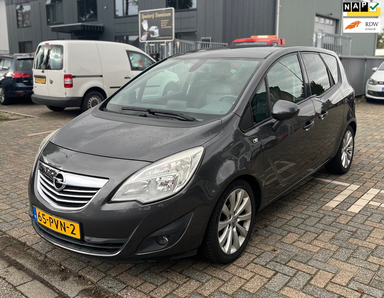 Opel Meriva - 1.4 Turbo Cosmo | Stoelverwarming | Navigatie | Cruise control | Onderhoudsboekje - AutoWereld.nl