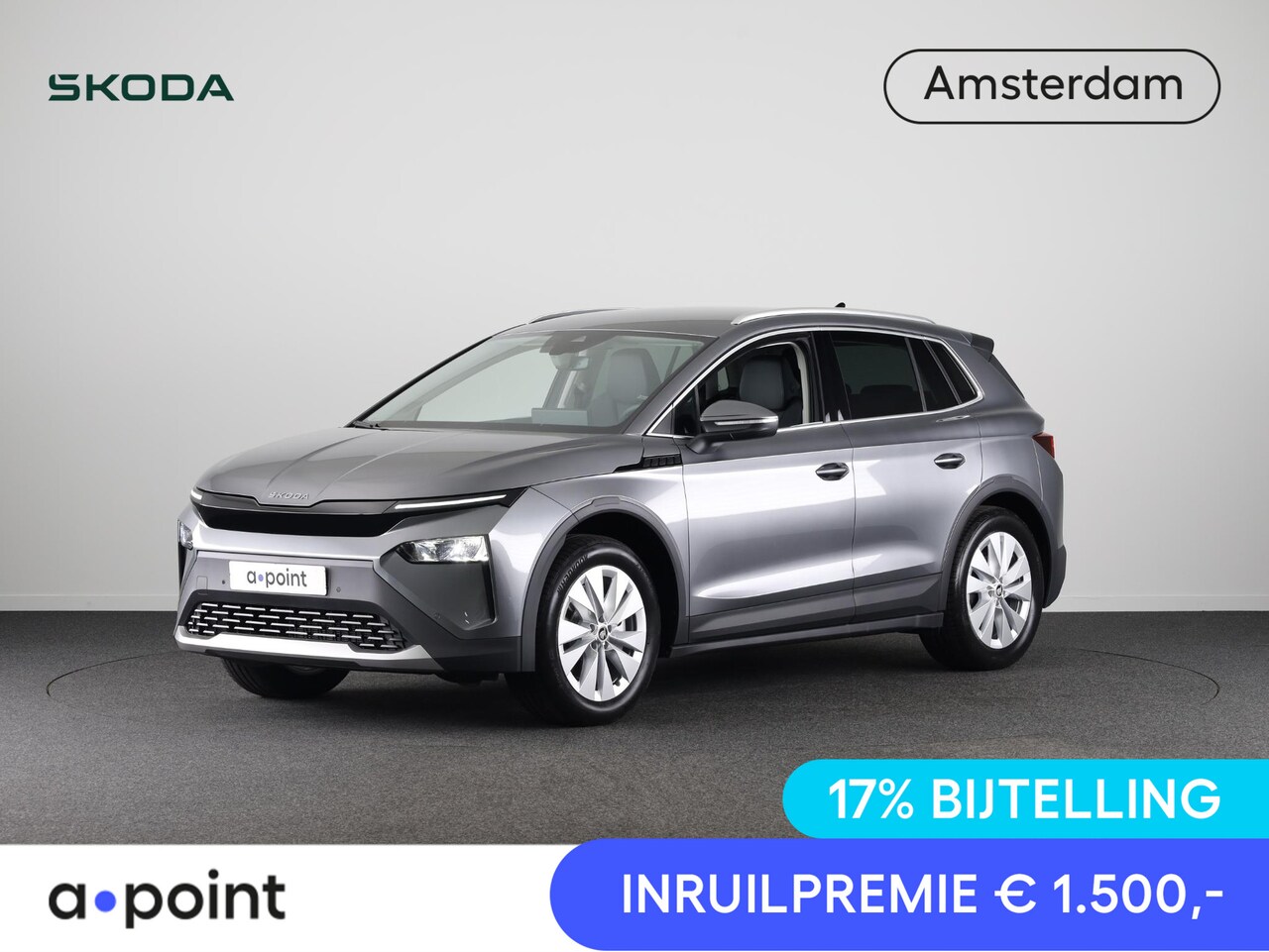 Skoda Elroq - 85 Business Edition Tour 286 pk | Business Upgrade Pakket - CLEVER | Bagage scheidingsnet - AutoWereld.nl